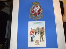 THE WESSEX REGIMENT CREST A4