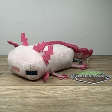 Minecraft Caves & Cliffs Axolotl Plush 8” Official Mojang Tags Genuine