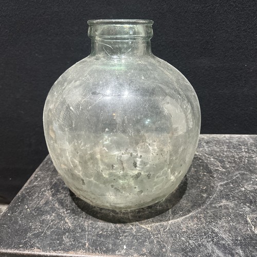 Large antique carboy - large, english