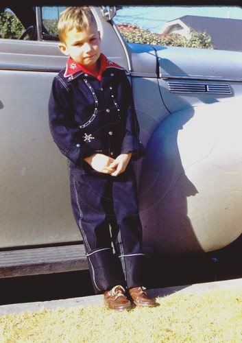 Blonde boy cowboy western - boy, cowboy/western