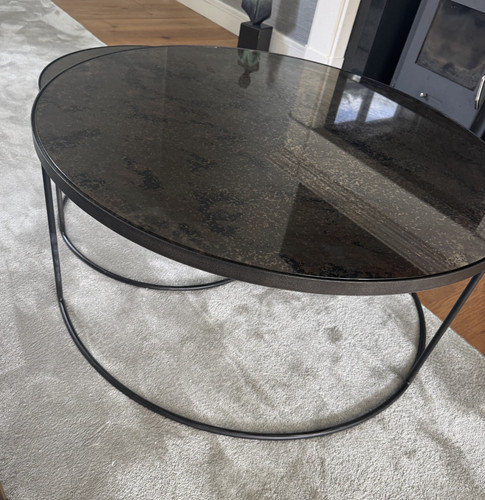Luxury antiqued eglomisé - luxury,