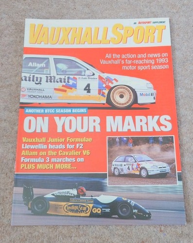 Autosport vauxhall sport 1993 - sport,