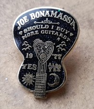 Joe Bonamassa Metal Enamel Pin