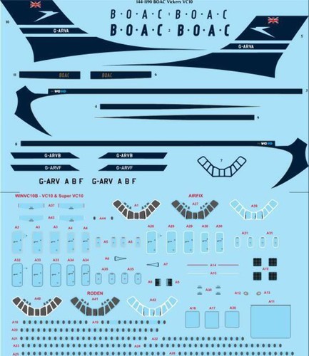 Decals ts144 1190 - ts144-1190, 1:144