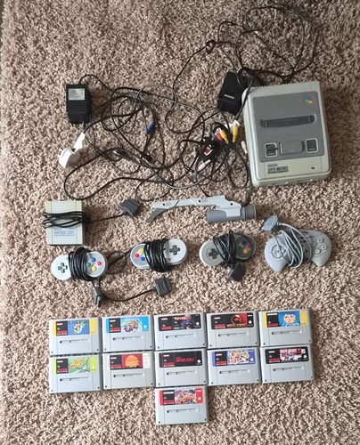 Nintendo snes console - nintendo,