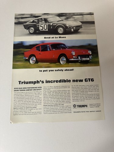 Original vintage 1966 - original, triumph