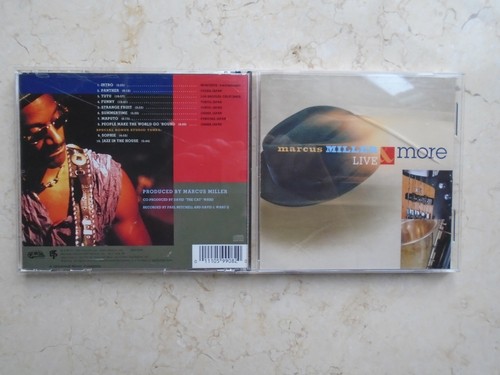 Marcus miller live more - miller, &
