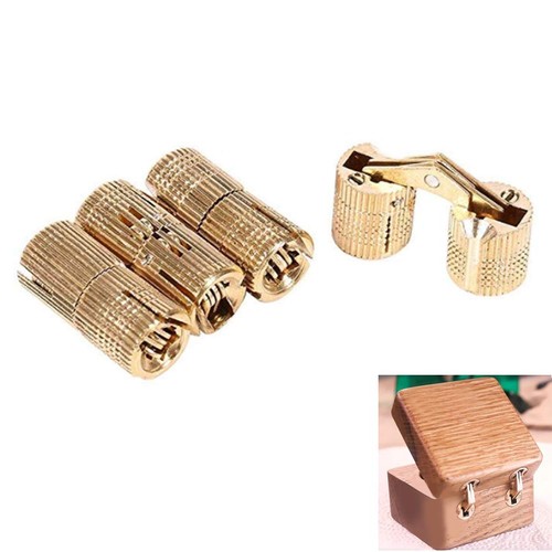 Brass barrel hinges concealed - brass,