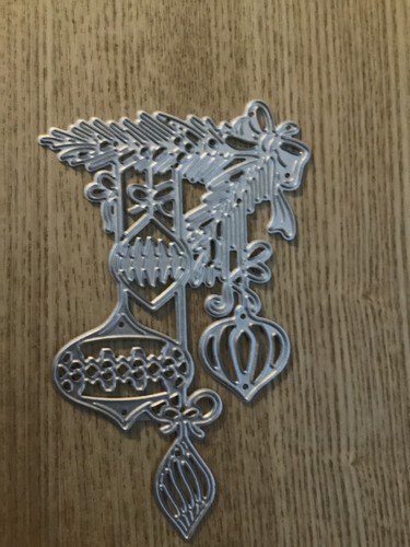 Xmas baubles cutting die - , for