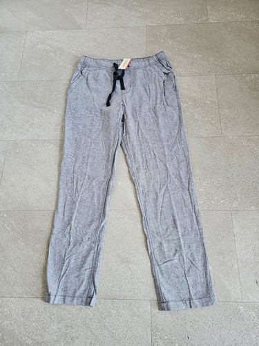 Men linen blend - grey, casual