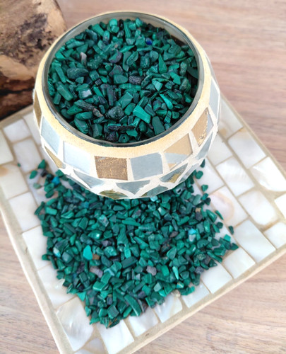 Crystal gemstone chips natural - crystal,