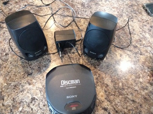 Vintage sony discman portable - sony,