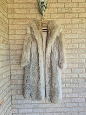 Vintage Coyote Fur Coat Long