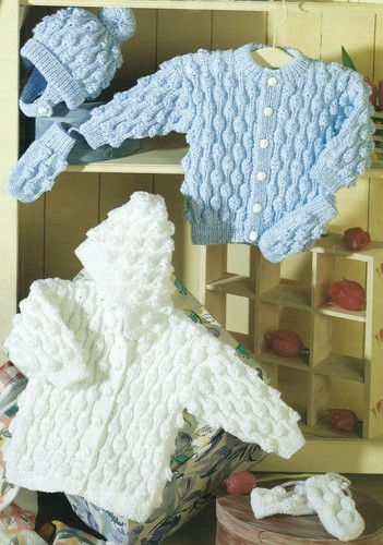 Baby knitting pattern jacket - pattern,