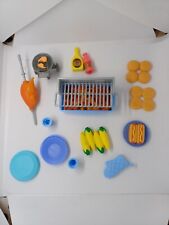 Barbie Barbeque and Accessories Set Includes Food, Utensils and Condiments