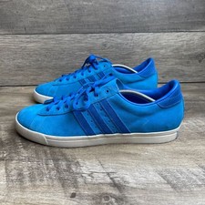 Adidas Greenstar G16184 Men's US 12 Running Shoes Blue Lace-Up Athletic Sneakers