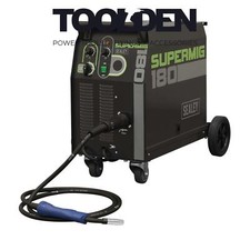 Sealey SUPERMIG180 Professional MIG Welder 180Amp 230V with Binzel Euro Torch