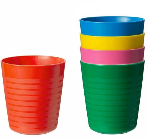 Kids plastic bowls cups - plastic,