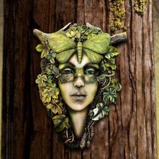 Greenman tree spirit wall - greenman,
