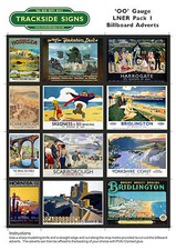 LNER Model Railway Billboard