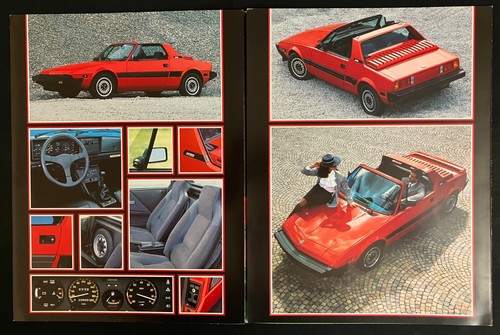 Fiat brochure x19 pull - x19,