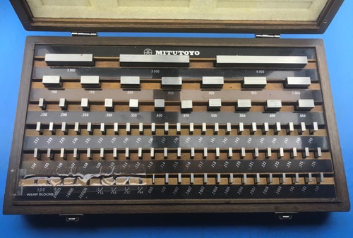 Mitutoyo steel slip gauges - steel,