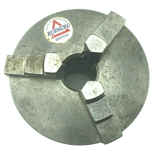 Burnerd jaw lathe chuck 4 - , 4"