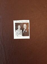 A2k Ephemera 1960s Leicester Society Picture Mr Mrs P H Baron Guests