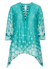 New Ladies Sheego Sea Green