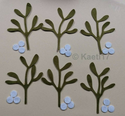 Set die cut felt - 6,