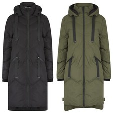 Womens ladies long - ladies, quilted