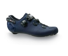 SIDI WIRE 2S – BLUE – CARBON SOLE – ROAD CYCLING SHOES – FREE US SHIPPING