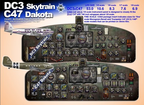 Dc3 skytrain c47 dakota - &,