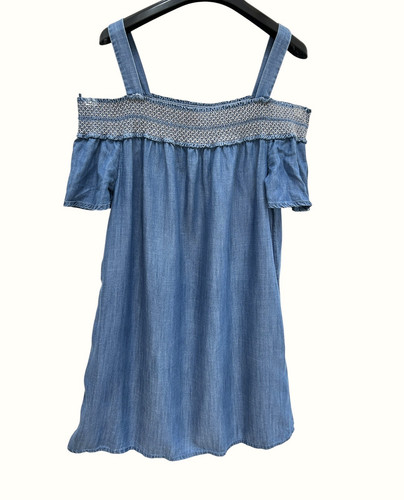 Denim look style - dress, uk