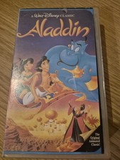 Rare black Diamond Disney Aladdin VHS