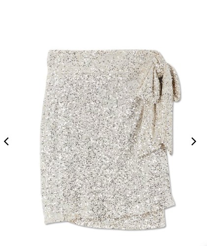 Never fully dressed - never, sequin