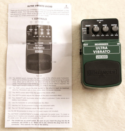 Behringer uv300 ultra vibrato - uv300,