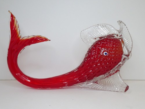 Vintage large murano handblown - murano,