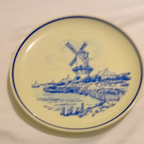 Delfts blauw hand painted - delfts,