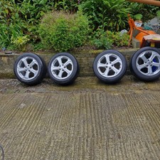 set of 4 Sportline 18" Ally Wheels  Came off a VW T6.1 2022   will fit a T5, T6