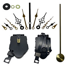 New Complete Quartz Pendulum Clock Movement Mechanism Metal Hands 18mm Shaft