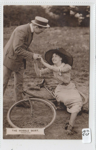Cycling the hobble skirt - the,