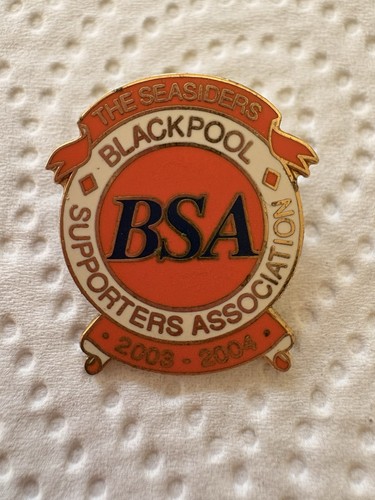 Vintage blackpool supporters - blackpool,