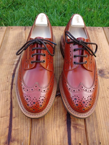 Tricker bourton men red - tricker's,