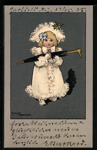 Artist postcard ethel - postcard,