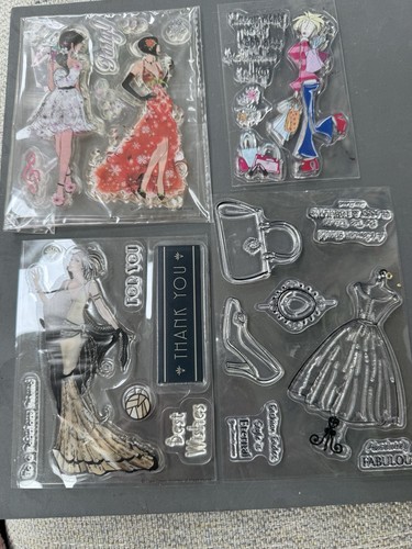 Bundle clear stamps card - bundle,