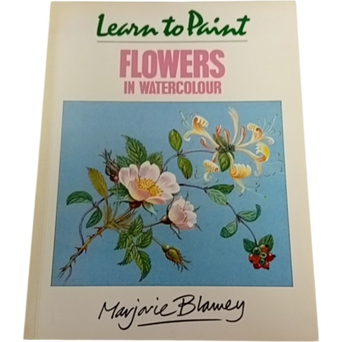 Learn paint flowers in - flowers,