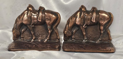 Pair vintage cast iron - pair,
