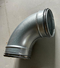 Lindab 125mm Pressed 90° Bend