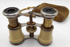 Vintage Telescopic Grand Lumiere Paris Opera Glasses/Binoculars With Purse/Bag